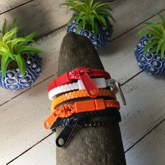Zipper Bracelets Set of 5 - Picture 6 of 7